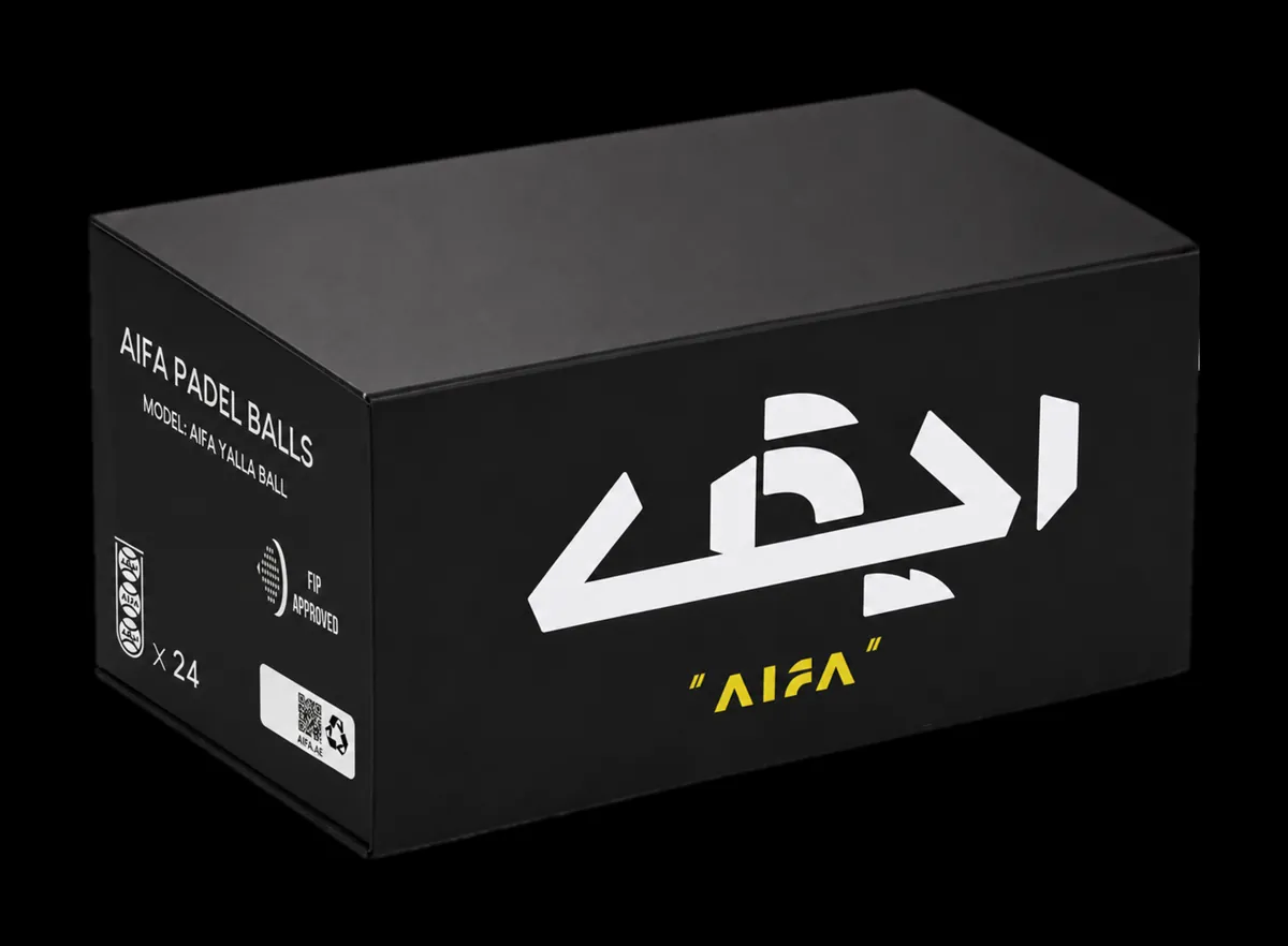 The AIFA Yalla box of 24 tubes